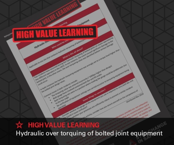 Image of HVL Hydraulic over torquing 600x500