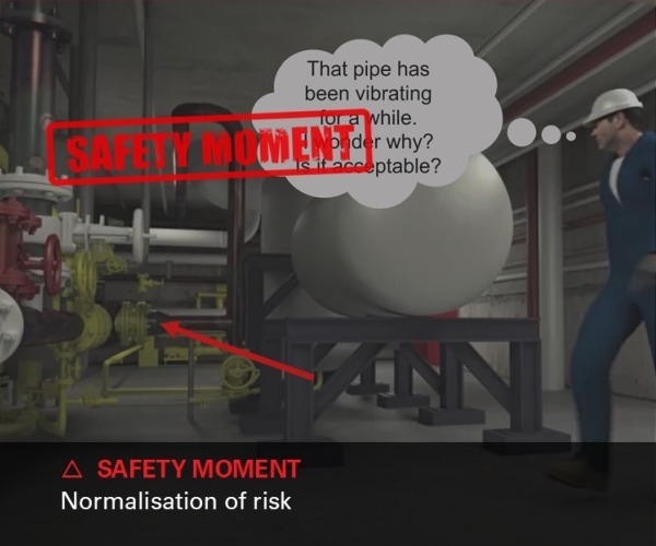 Image of Safety Moment Normalisation of risk 600x500