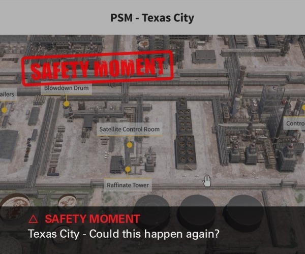 Image of Safety Moment Texas City 600x500