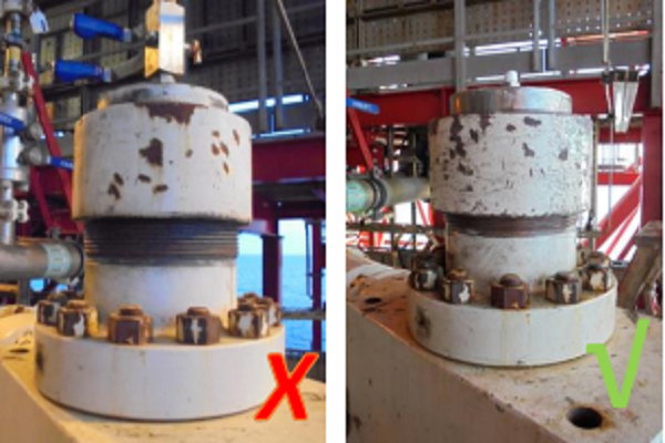 Gas release from newly completed well image