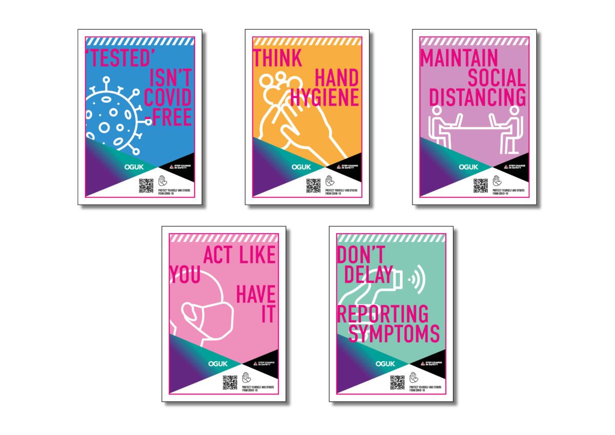 Covid posters layout sheet