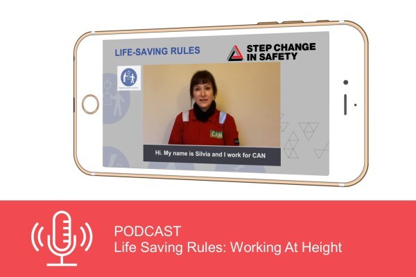 Podcast: Life Saving Rules - Working At Height