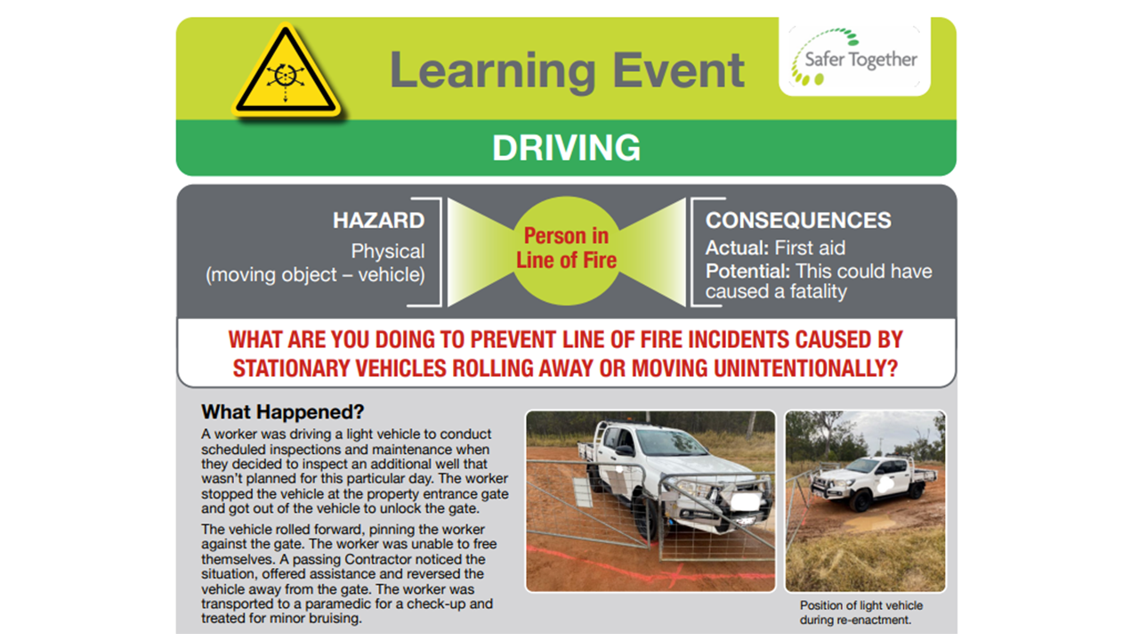 Safer together Line of Fire