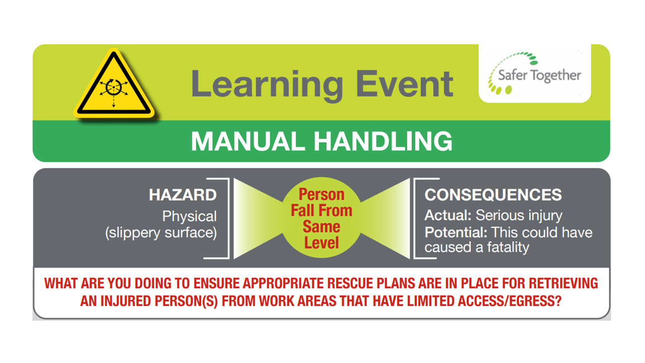 WHAT ARE YOU DOING TO ENSURE APPROPRIATE RESCUE PLANS ARE IN PLACE FOR RETRIEVING