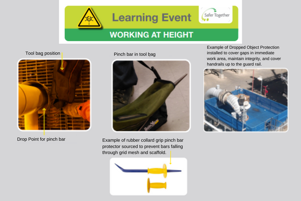Working at height learning event Safer Together
