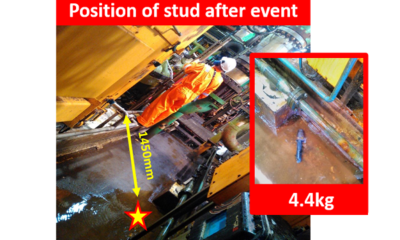 Casing stud failure image