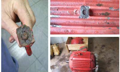 Failure of lifting eyebolt image