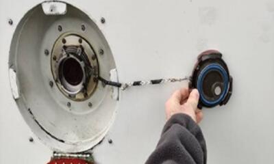 Helicopter fuel cap 1