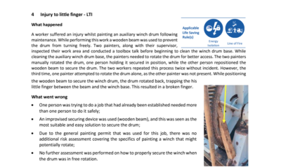 Injury to little finger