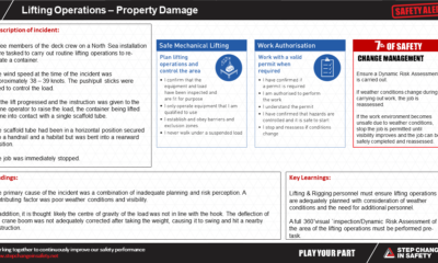 Lifting Operations Property Damage