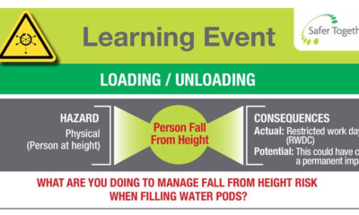Loading Unloading Person Fall From Height