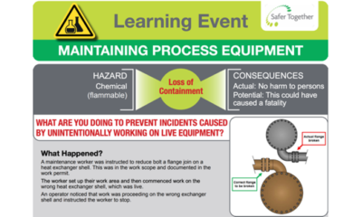 Maintaining Process Equipment Loss of Containment