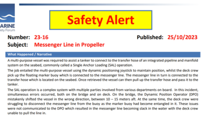 Messenger Line in Propeller