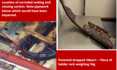 PDO identified during rope access ops