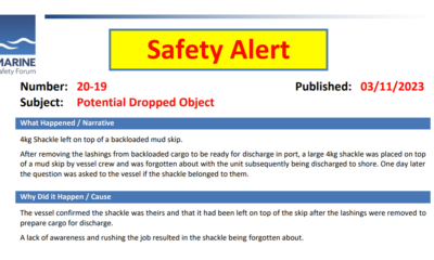 Potential Dropped Object