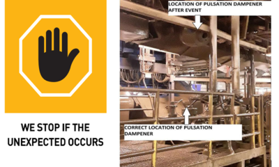 Pulsation dampener failure image