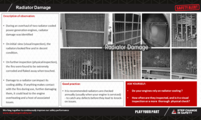 Radiator Damage