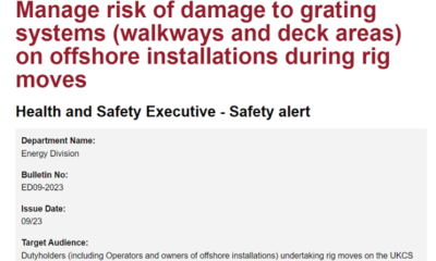 Grating alert