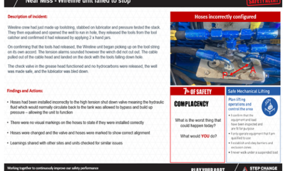 Wireline unit failed image