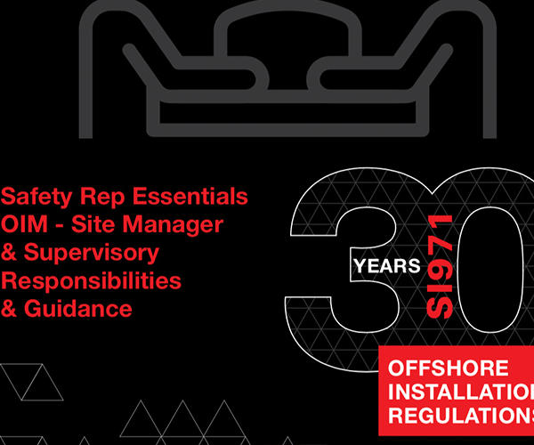 Elected Safety Reps OIM site manager supervisory responsibilities