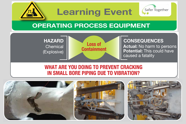 Cracking on small bore