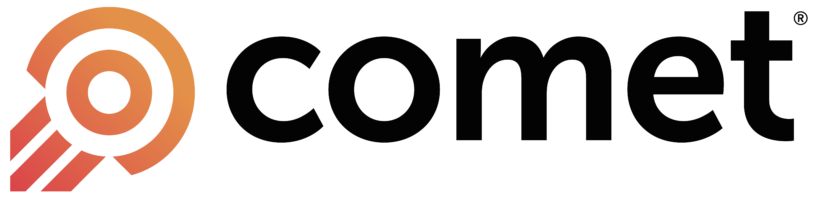 Comet logo black